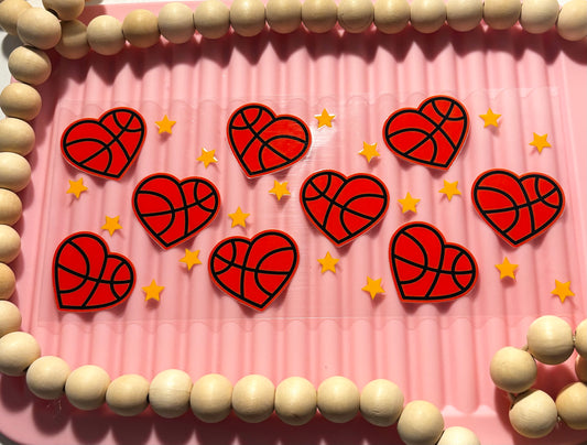 #8 Basketball Heart